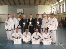 Fotot esami per 4° dan  Arezzo 6 maggio 2007