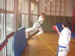 Calci in volo